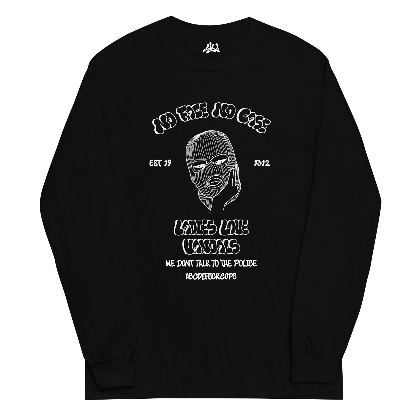 No Face No Case Throwie Sleeve