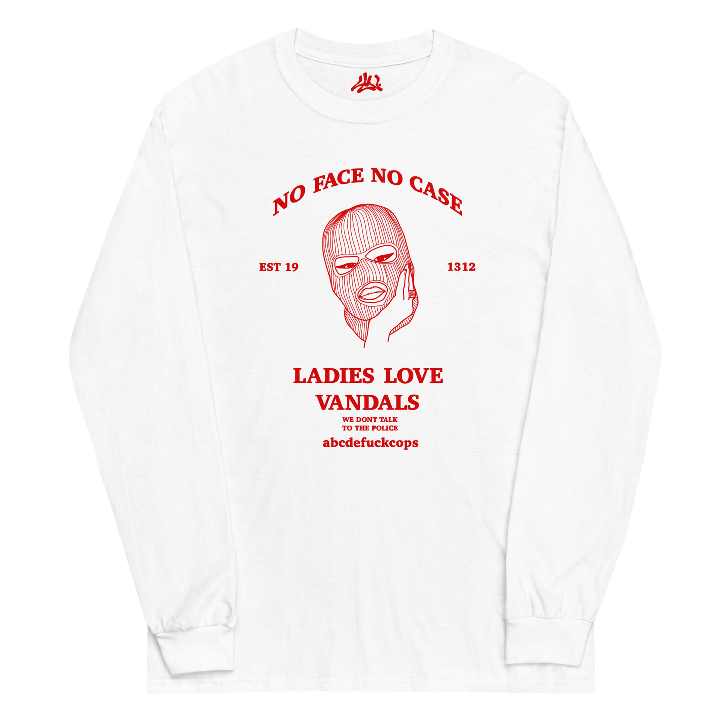 No Face No Case Long Sleeve