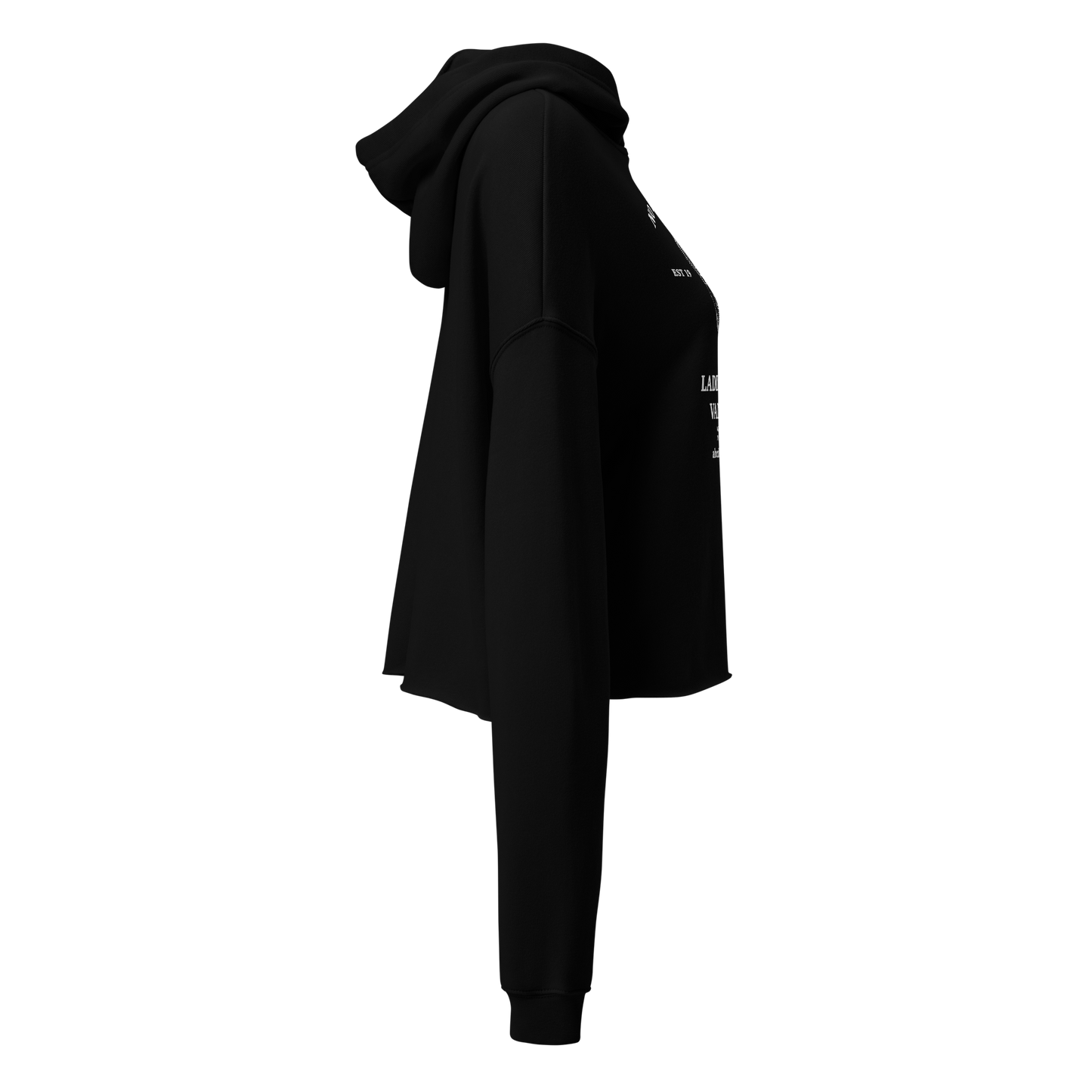 No Face No Case Crop Hoodie