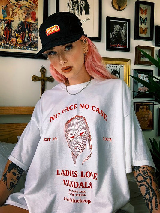 No Face No Case T-shirt