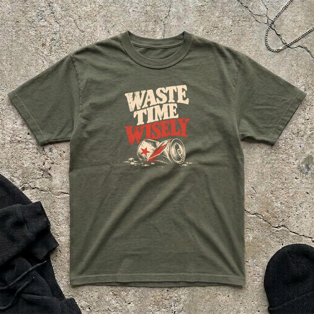 Waste Time Wisely T-shirt