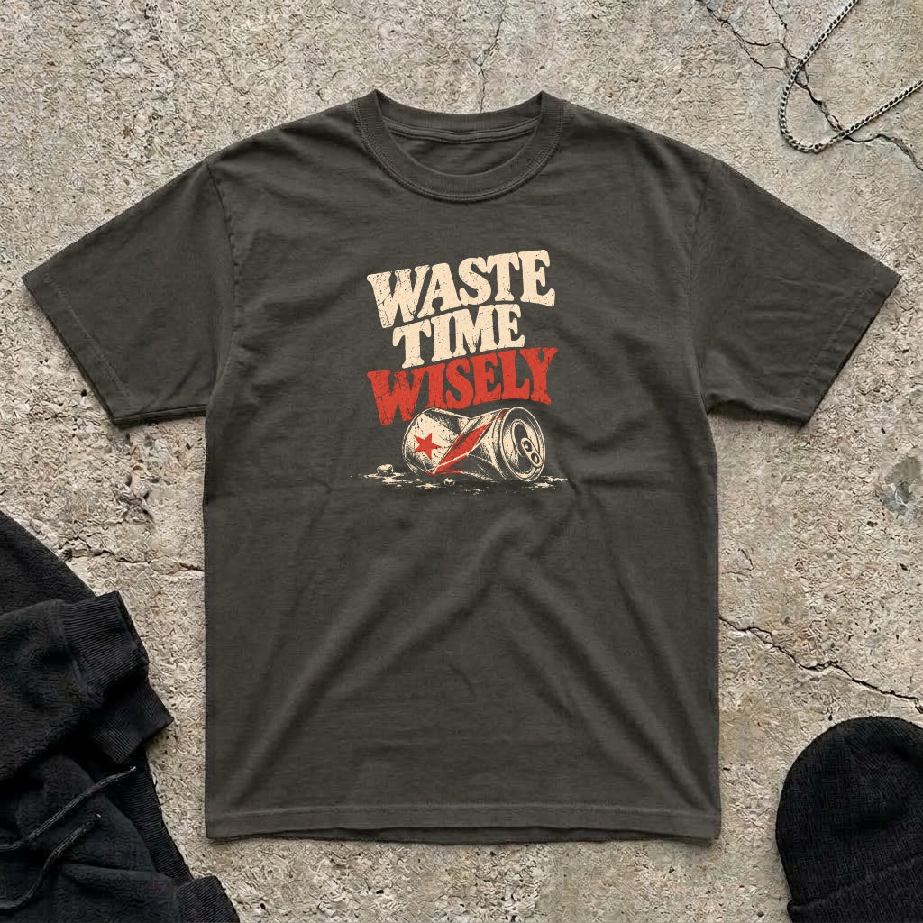 Waste Time Wisely T-shirt