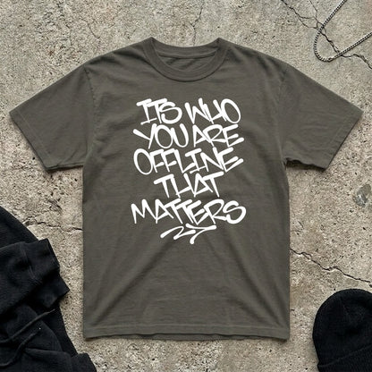 Offline t-shirt