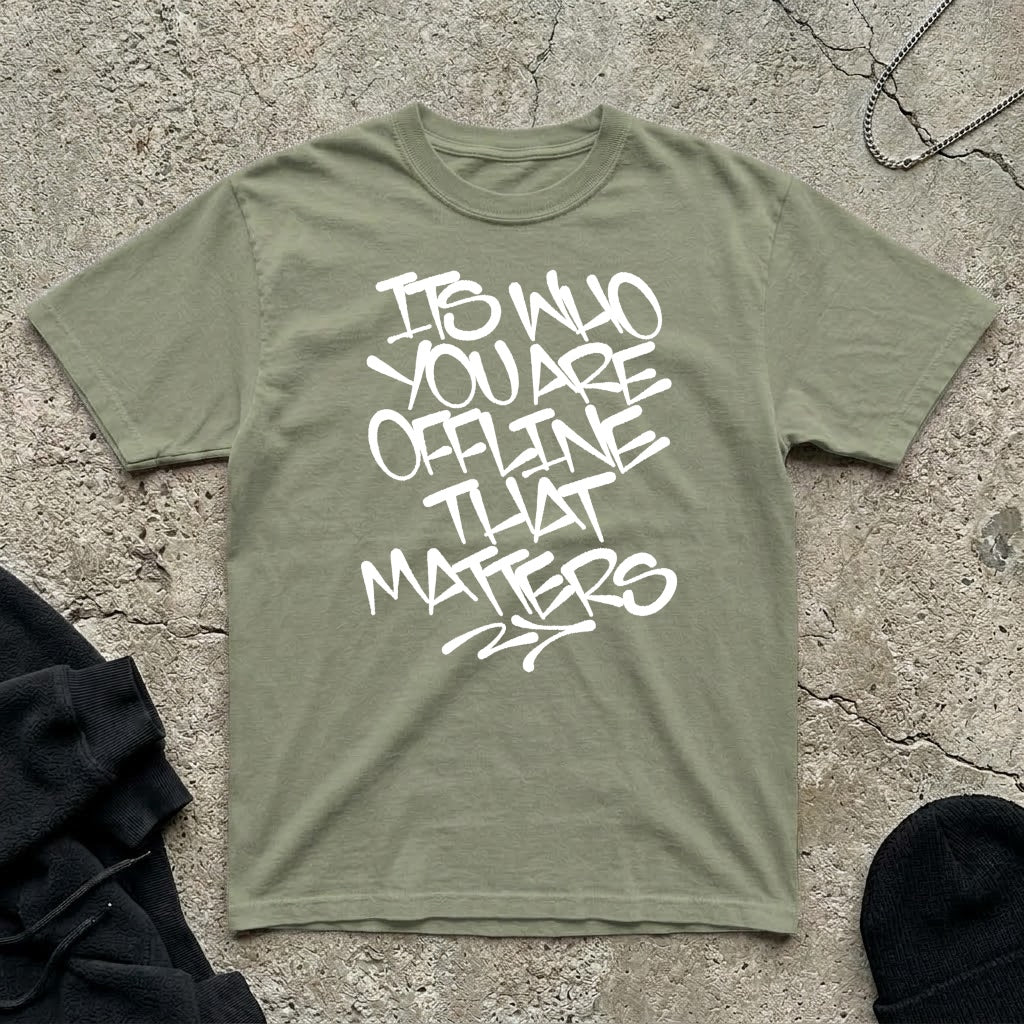 Offline t-shirt