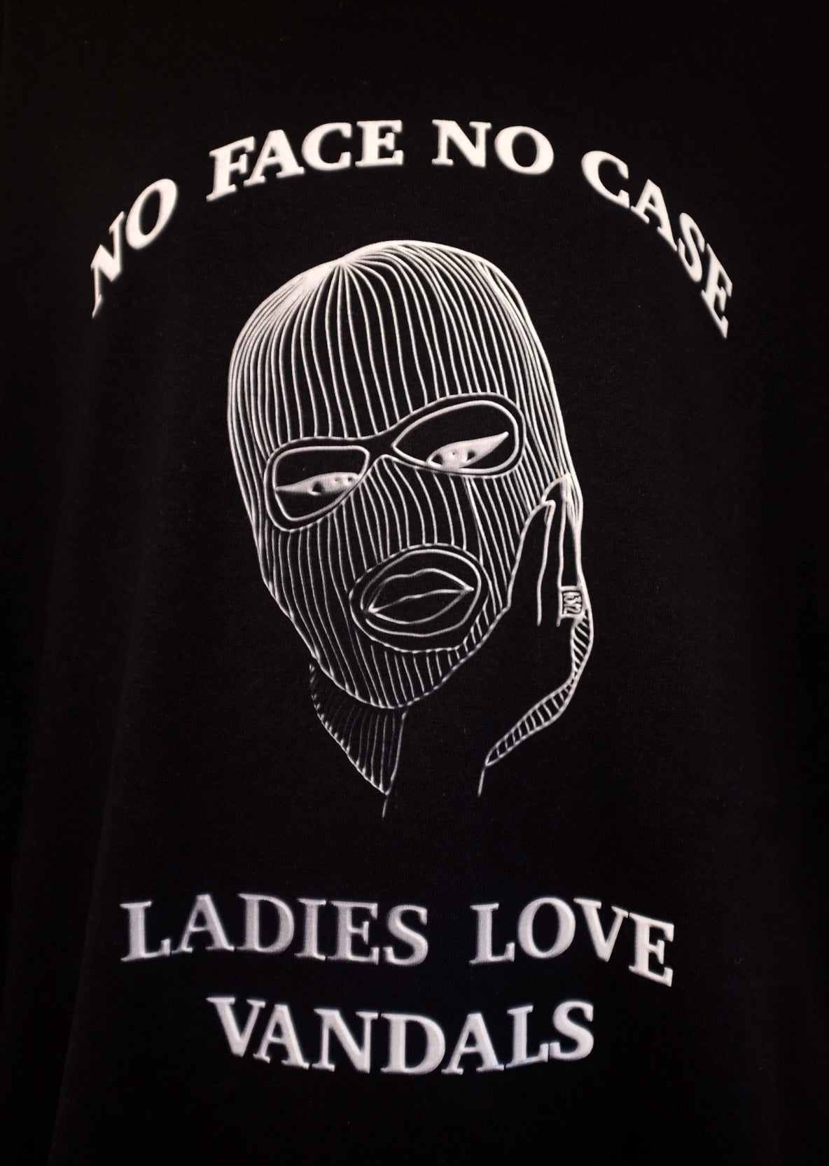 No Face No Case Chrome T-shirt