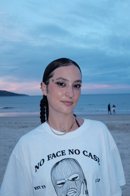 No Face No Case T-shirt (White)