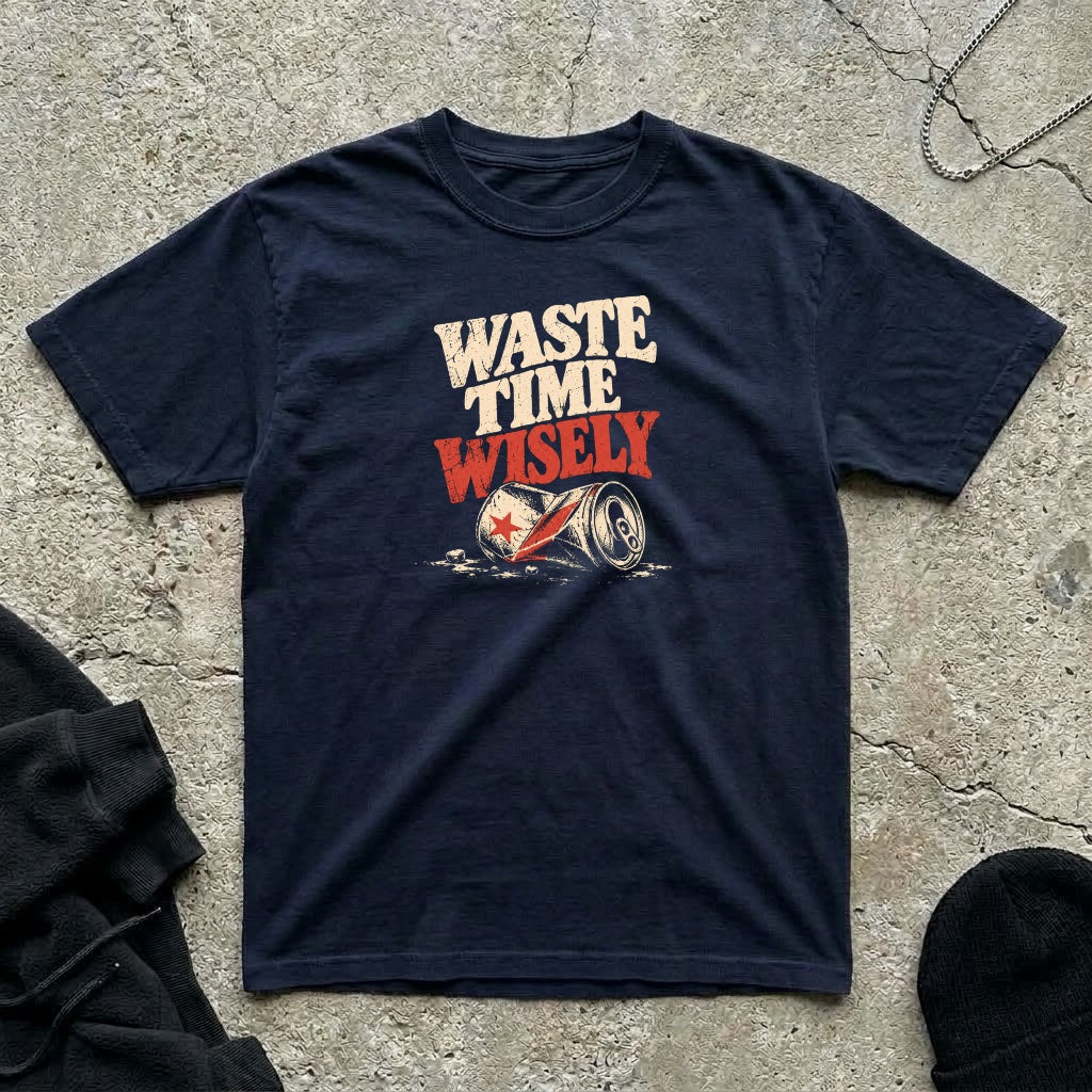 Waste Time Wisely T-shirt
