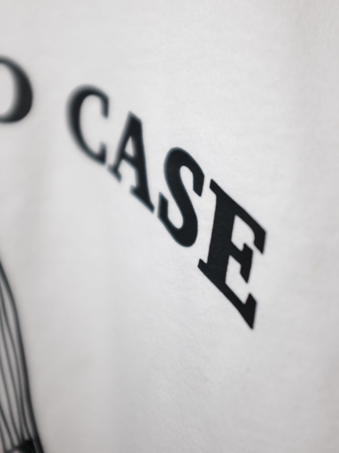No Face No Case T-shirt (White)