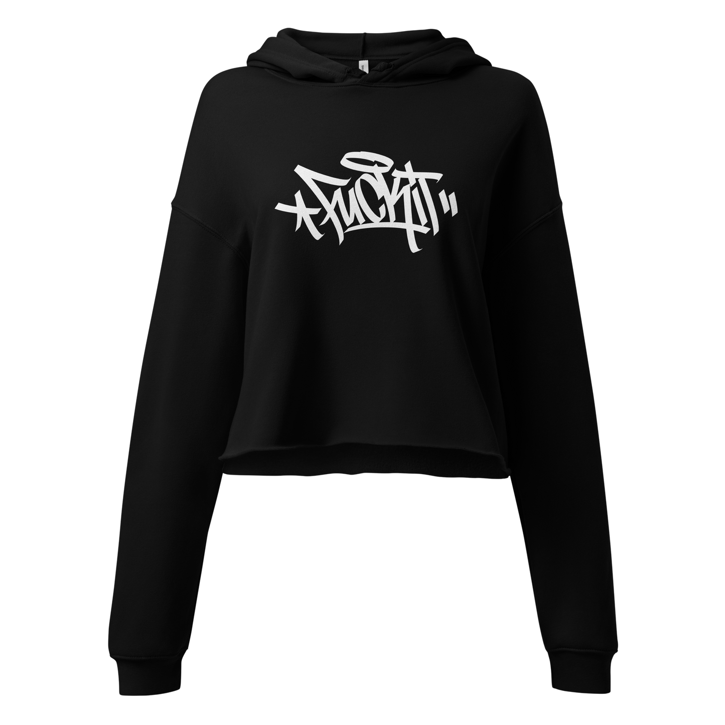 Fuck It Crop Hoodie