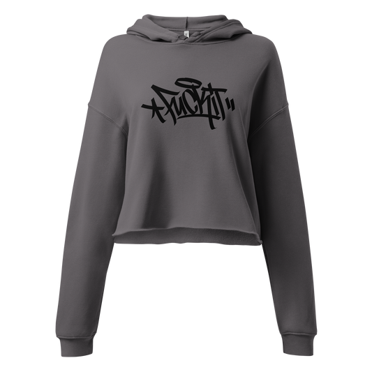 Fuck It Crop Hoodie