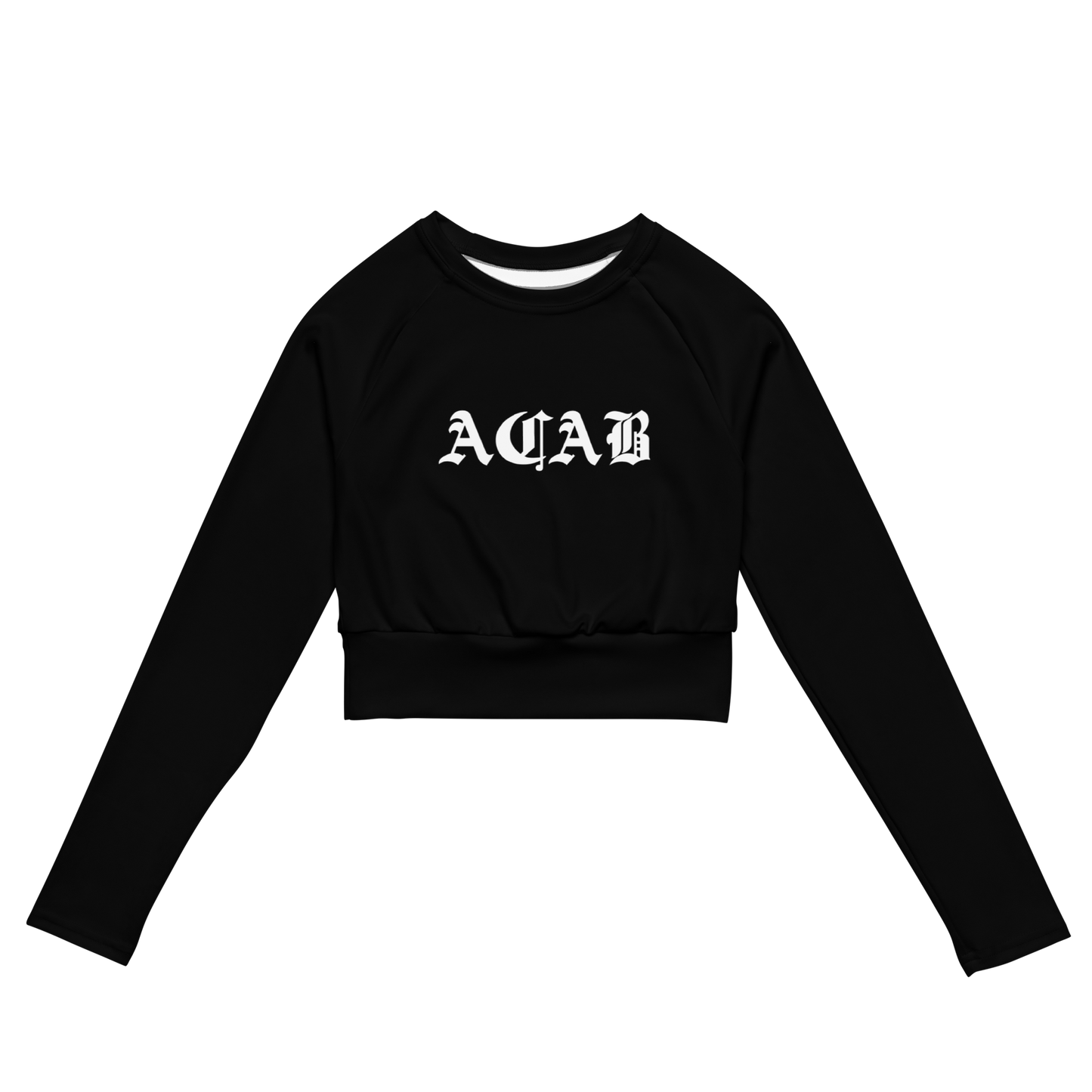 ACAB long sleeve Crop Top