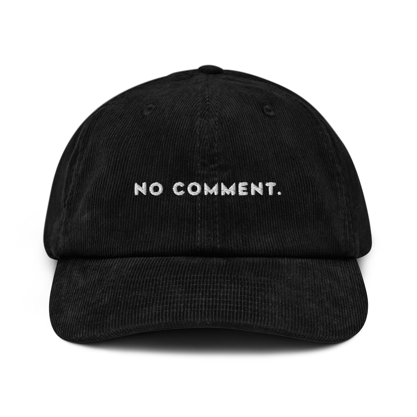No Comment Corduroy Cap